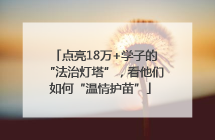 点亮18万+学子的“法治灯塔”，看他们如何“温情护苗”