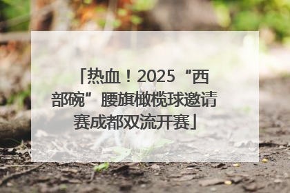 热血！2025“西部碗”腰旗橄榄球邀请赛成都双流开赛