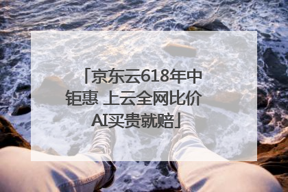 京东云618年中钜惠 上云全网比价 AI买贵就赔