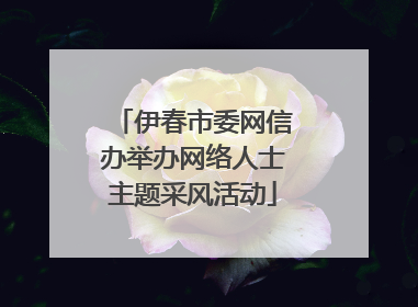 伊春市委网信办举办网络人士主题采风活动
