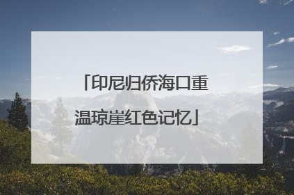 印尼归侨海口重温琼崖红色记忆