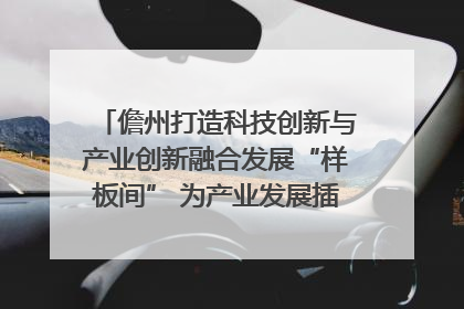 儋州打造科技创新与产业创新融合发展“样板间” 为产业发展插上科技“翅膀”