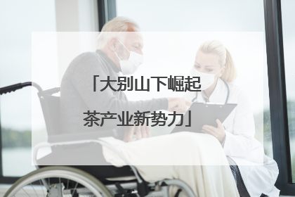 大别山下崛起茶产业新势力