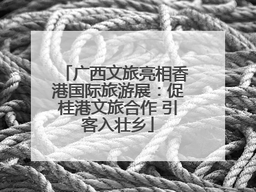 广西文旅亮相香港国际旅游展：促桂港文旅合作 引客入壮乡