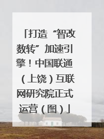 打造“智改数转”加速引擎！中国联通（上饶）互联网研究院正式运营（图）