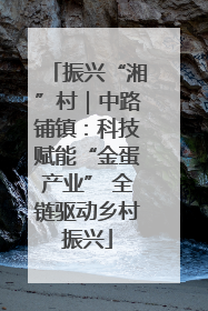 振兴“湘”村｜中路铺镇：科技赋能“金蛋产业” 全链驱动乡村振兴