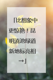 比想象中更惊艳！昆明滇池绿道新地标亮相→