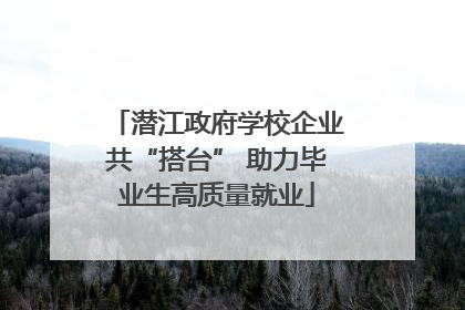 潜江政府学校企业共“搭台” 助力毕业生高质量就业