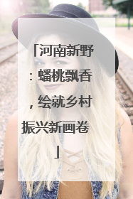 河南新野：蟠桃飘香，绘就乡村振兴新画卷