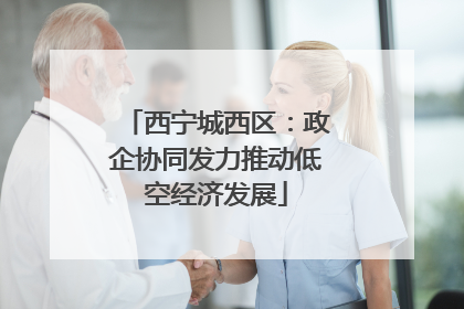 西宁城西区：政企协同发力推动低空经济发展