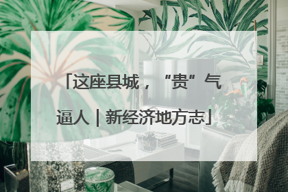 这座县城，“贵”气逼人｜新经济地方志