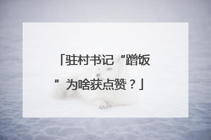 驻村书记“蹭饭”为啥获点赞？