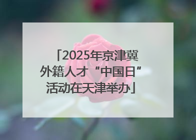 2025年京津冀外籍人才“中国日”活动在天津举办