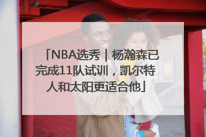 NBA选秀｜杨瀚森已完成11队试训，凯尔特人和太阳更适合他